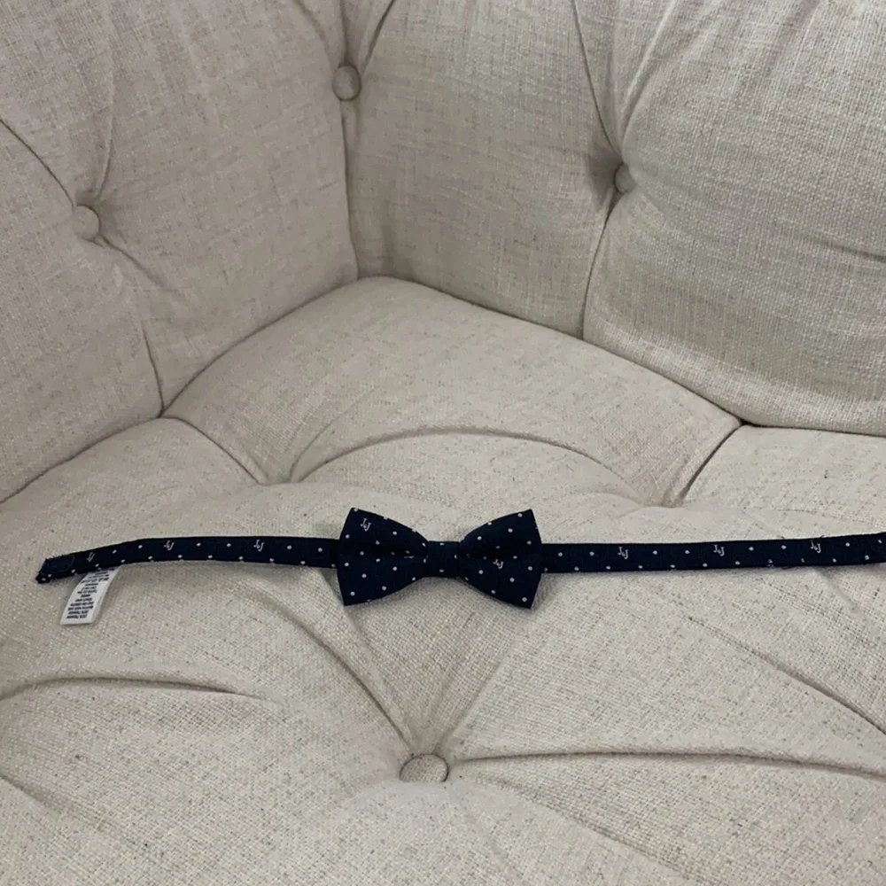 JANIE AND JACK DOT LOGO BOWTIE